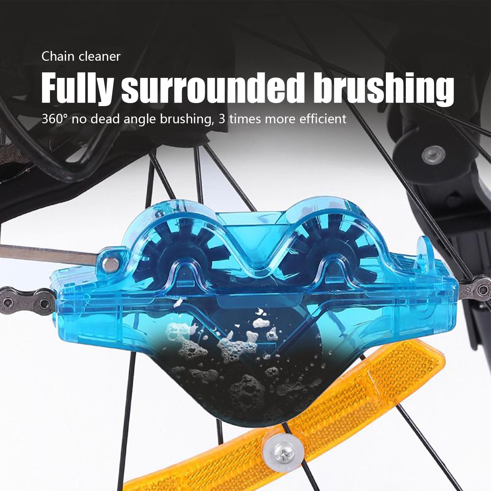 Bike Chain Cleaner - Scrubber per catena Strumento per spazzole