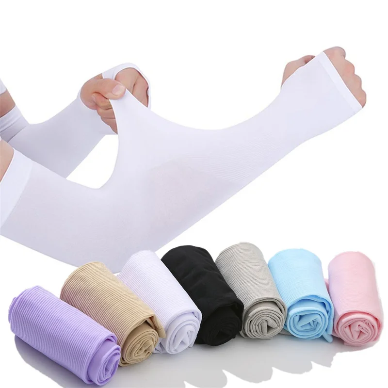 Cycling Gear Usa - Manicotti Protettivi in Seta Ghiacciata per