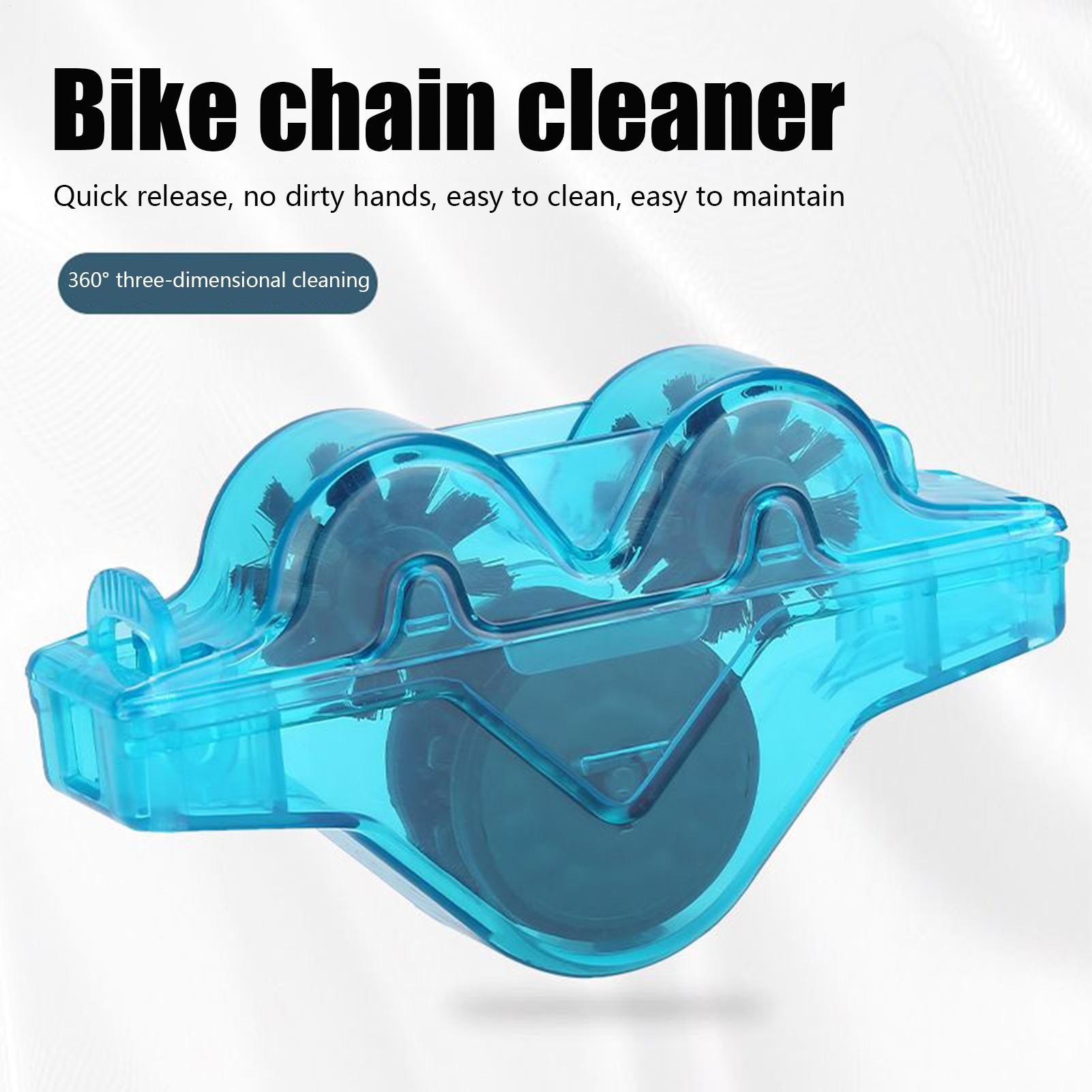 Bike Chain Cleaner - Kit Pulizia Catena Bici, Strumento Portatile