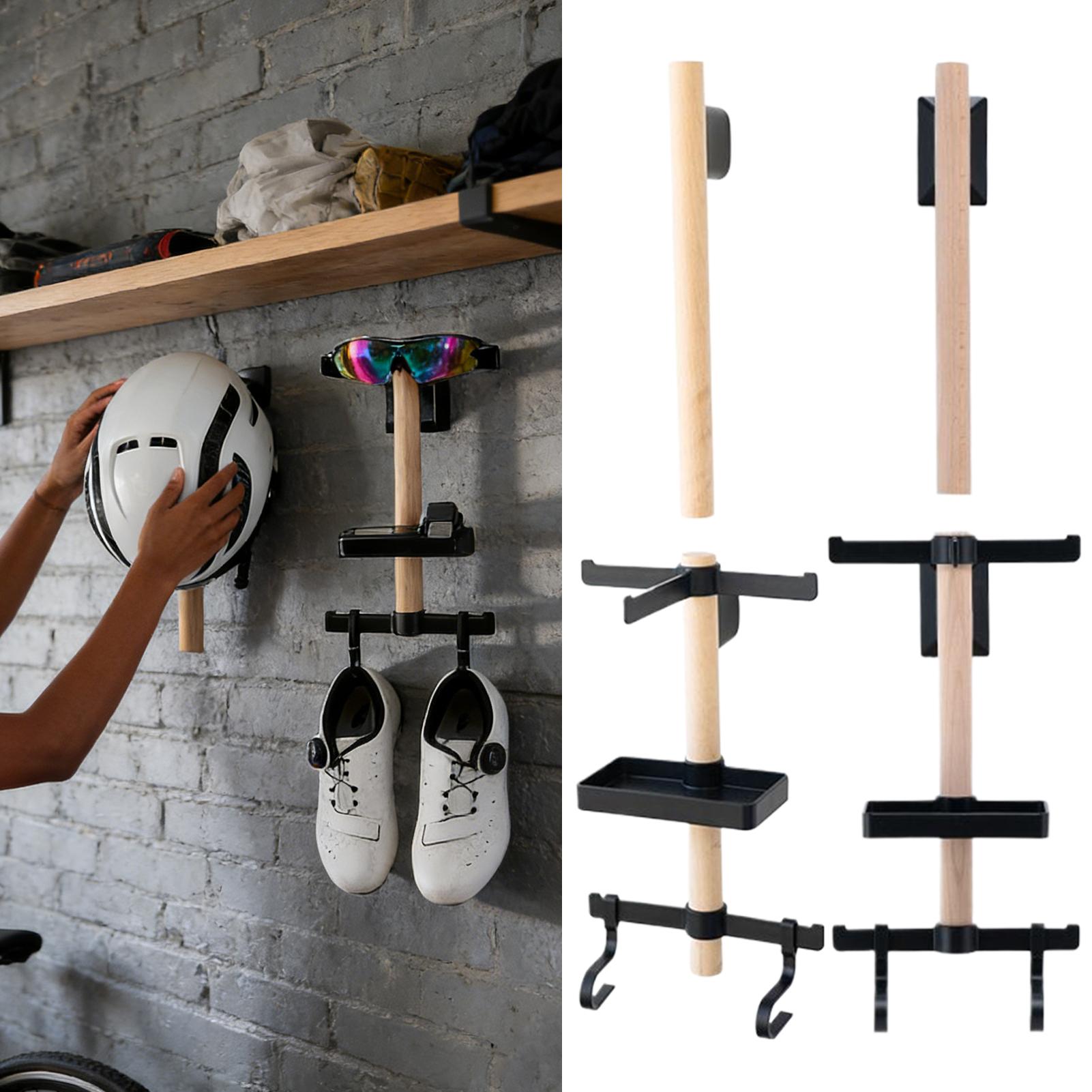 Cycling Gear Display - Supporto da parete per riporre attrezzatura