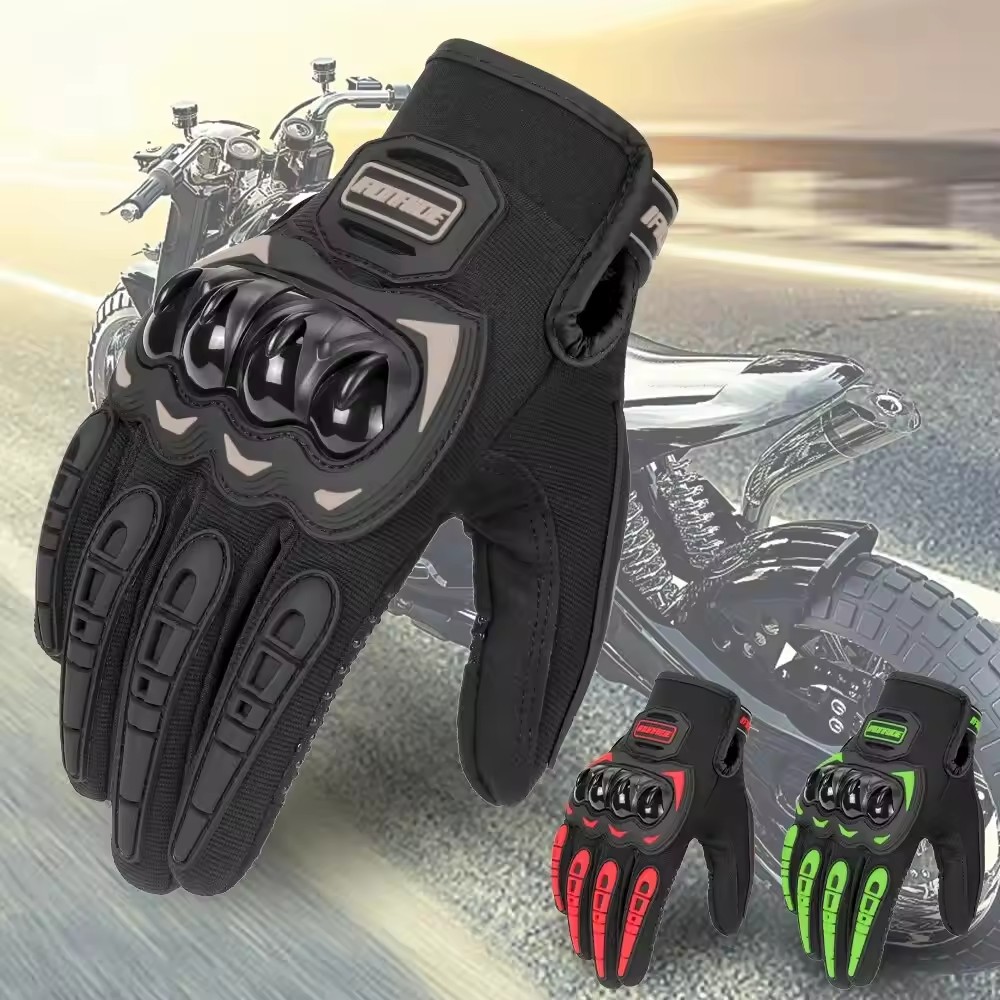 Cycling Gear Display - Guanti da moto da uomo Touch