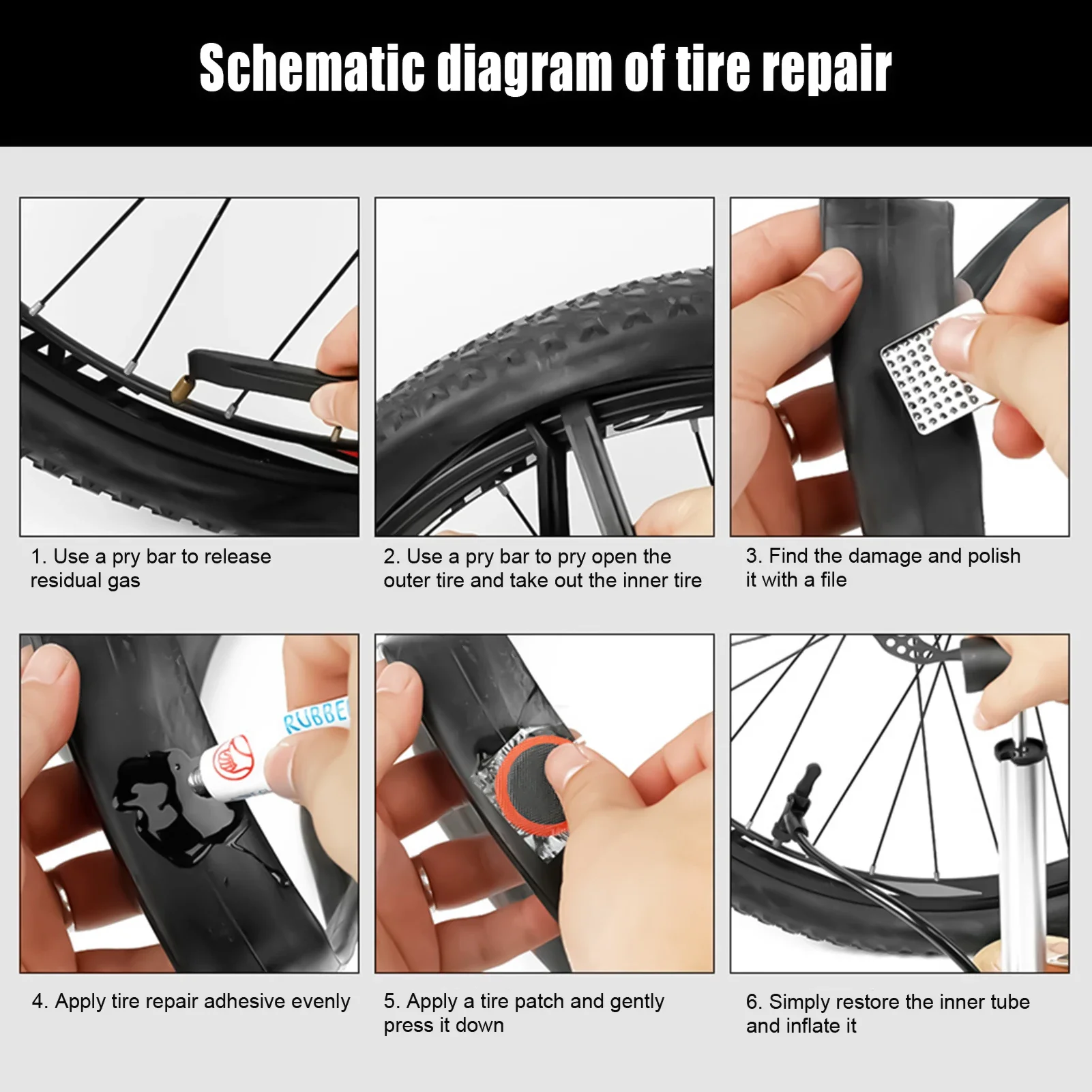 Kit Riparazione Pneumatici Bic - Bike Tube Repair Kit recensione e prezzo