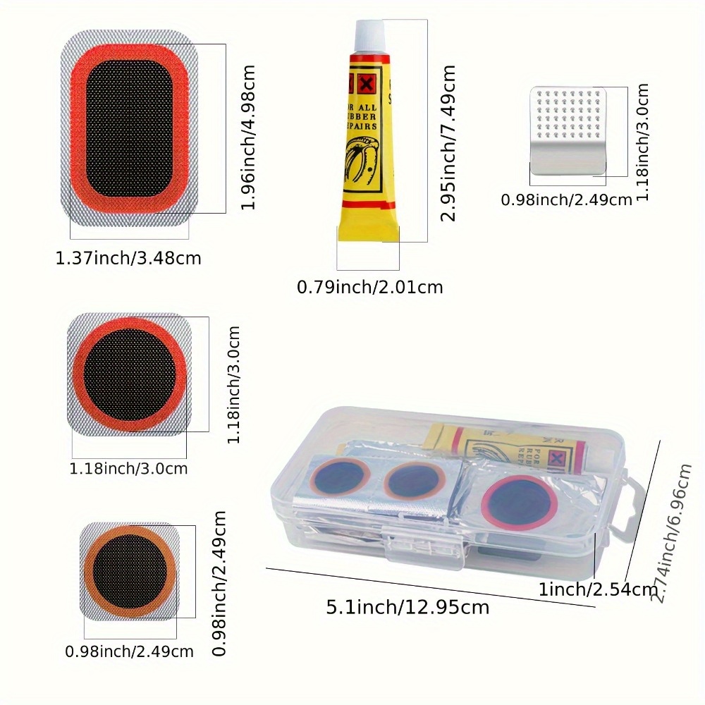 Kit Riparazione Bici con Toppe - Bike Tube Repair Kit recensione e prezzo