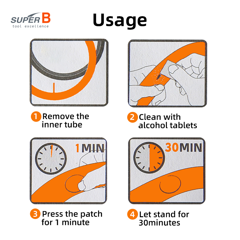 Super B TB-1118 6 pezzi patch  - Bike Tube Repair Kit recensione e prezzo
