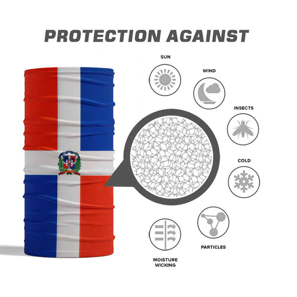 Dominica National Flag Bandana - Cycling Gear Usa recensione e prezzo