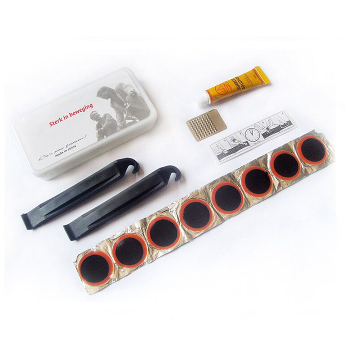 Set di strumenti per kit di ri - Bike Tube Repair Kit recensione e prezzo