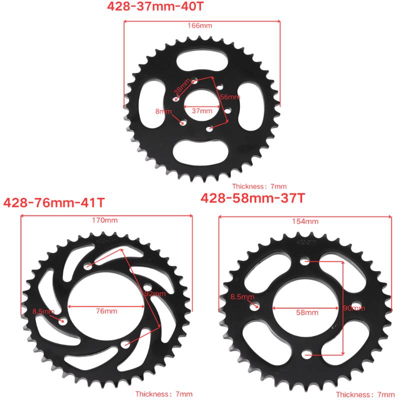 Pignone Posteriore Moto 428 Li - Cycling Quads recensione e prezzo