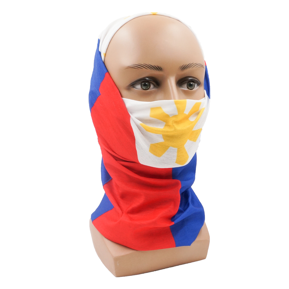 Bandana stampata con bandiere  - Philippines Cycling Gear recensione e prezzo